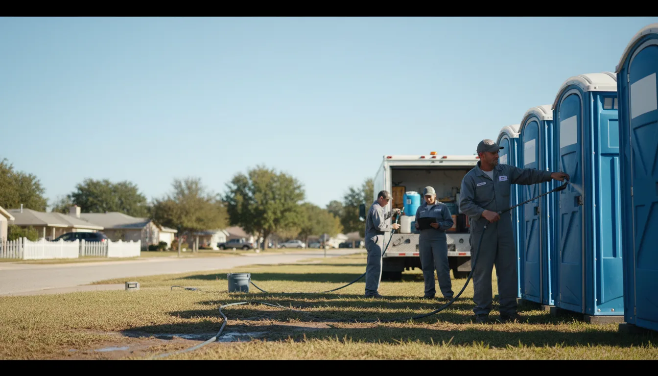 Long-Term Portable Toilet Rental in Humboldt, IL near me